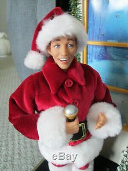 Holiday Creations Vintage White Christmas Bing Crosby Animated 21 High 1999