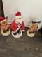 Holiday Living Animated Singing Santa And Friends Vtg Holiday Christmas. Rare