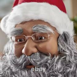 Home Accents Holiday 6 ft. Animated Singing Santa Christmas Animatronic