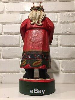 House Of Hatten 1991 Hard To Find Father Frost Santa Lucia Figure