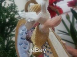 House Of Hatten Girl Christmas Holiday Angel Holding Dove Bird D Calla 1999 Rare
