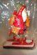 House Of Hatten Calla Snowy Pine Lodge Santa Claus Skiing Figurine New Sealed