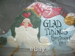 House of Hatten D CALLA Glad Tidings To You Hanging Plaque for Ornaments NEW NOS