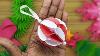 How To Make Paper Ball Ornaments For Christmas Decorations Christmas Tree Ornaments