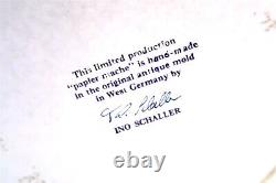 Ino Schaller Bayern 16 Santa Figurine Belsnickle with Fur LIMITED EDITION