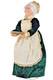 Jacqueline Kent Christmas Mrs Claus Dressed For Dinner Doll /cookie Jar Nib