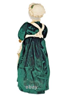 JACQUELINE KENT Christmas Mrs Claus Dressed for Dinner Doll /Cookie Jar NIB