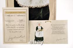 JACQUELINE KENT Christmas Mrs Claus Dressed for Dinner Doll /Cookie Jar NIB