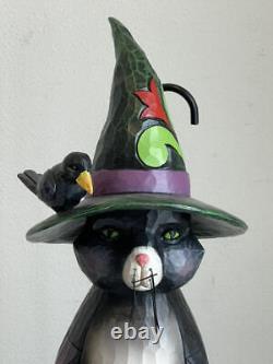 Jim Shore 19 Halloween Black Cat Witch #4060316