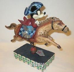 Jim Shore Disney Mickey Mouse as Paul Revere on Horse DETERMINED PATRIOT 4004153