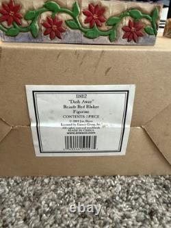 Jim Shore Heartwood Creek Lot of 5 Sleigh and Reindeer Figurines
