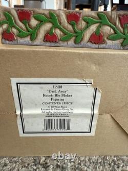 Jim Shore Heartwood Creek Lot of 5 Sleigh and Reindeer Figurines