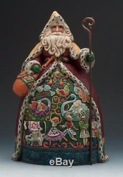 Jim Shore Holiday Figurines NIB 12 Days of Christmas Santa