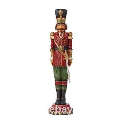 Jim Shore On Guard For Glad Tidings Polyresin Christmas Soldier Guard 6009496