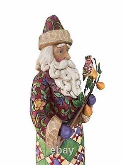 Jim Shore On The First Day of Christmas Huge 30 Santa Retired Statue 4002406