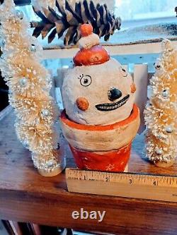 Johanna Parker? Bethany Lowe Inspired? Collectable? Primitives By Kathy? Snowman