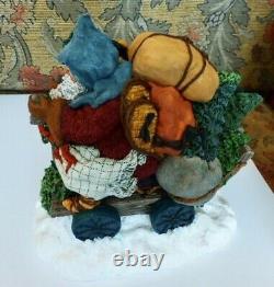 June McKenna 1992 SANTA'S ARRIVAL LE#313/2000. NEW. 50% Off Original Retail