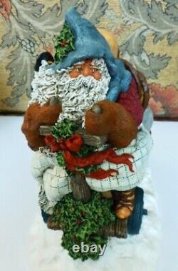 June McKenna 1992 SANTA'S ARRIVAL LE#313/2000. NEW. 50% Off Original Retail