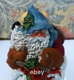 June McKenna 1992 SANTA'S ARRIVAL LE#313/2000. NEW. 50% Off Original Retail