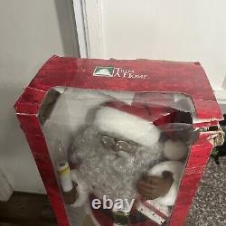K-mart Mr. Santa Claus MOTION animated Black/ African American 25 SEE VIDEO