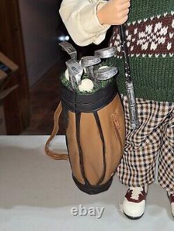 Karen Didion Crakewood Collection Santa Golfer 16