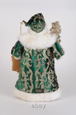 Karen Didion Originals Collectible The Jade Elegance Santa cc18-82