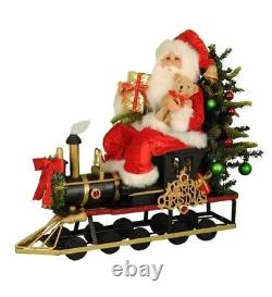 Karen Didion Originals The Lighted Merry Christmas Train Signed SC-45