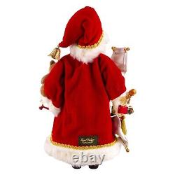 Karen Didion Time for Christmas Santa with Toys Collectible Figurine 17CC16-228