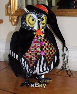 Katherine's Collection 15 Halloween Owl Tabletop Doll NIB
