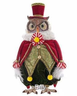 Katherine's Collection 15 Noel Owl New In Box $75 Off Store Sale