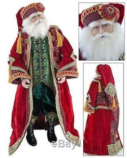 Katherine's Collection 24 Imperial Guardsmen Christmas Santa Claus Doll