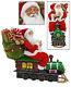 Katherine's Collection 25 Santa Claus Doll On A Train New In Box Store Sale