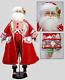 Katherine's Collection 3 Ft Peppermint Santa Claus Doll New In Box Free Ship