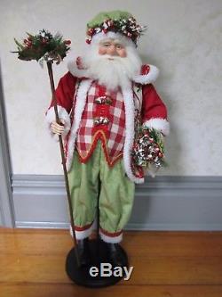 Katherine's Collection 32 Cold Winter's Night Santa Claus Doll RARE Prototype
