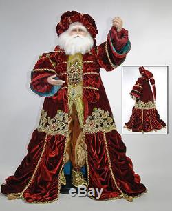 Katherine's Collection 32 Nativity Christmas Santa Claus Doll New In Box