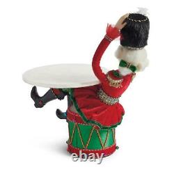Katherine's Collection ChristmasToy Land Nutcracker withServing Tray NEW Beautiful