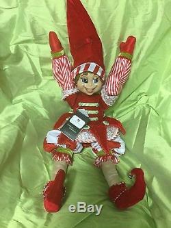 Katherine's Collection Cuckoo Christmas Collection 24 Boy Elf Doll Retired