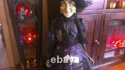 Katherine's Collection Evil Green Wicked Witch Halloween 36Collectible Doll