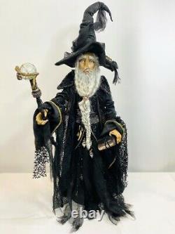 Katherine's Collection Halloween Krooked Kingdom Wizard Doll 30