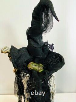 Katherine's Collection Halloween Krooked Kingdom Wizard Doll 30