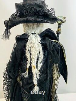 Katherine's Collection Halloween Krooked Kingdom Wizard Doll 30