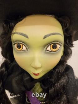 Katherine's Collection Halloween Witch 30 Doll Retired Spell Book Broom