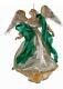 Katherine's Collection Hanging 17 Poseable Angel 28-628058 Green New