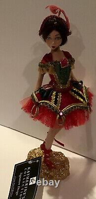 Katherine's Collection Retired Nutcracker Ballerina Doll Figurine 10NEW