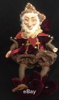 Katherine's Collection Wayne Kleski 17 Lanky Leg Christmas Elf Doll