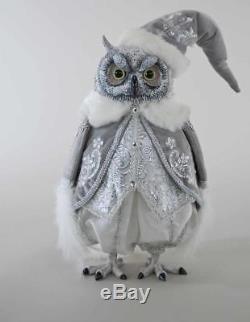 Katherines Collection Winter Wonderland Tabletop Owl Christmas 18-844761
