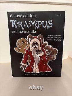 Krampus On The Mantle 3 Plush Figure Deluxe Edition FYE Exclusive, Rare HTF