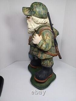 Kringle N' Camo Santa Claus Ducks UNLIMITED PHYLLIS DRISCOLL Figure #138/4000