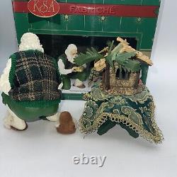 Kurt S Adler Fabriche The Reason For The Season Santa Nativity KSA Collectible