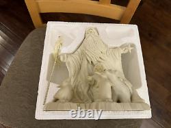 LARGE LOT OF 14 Snowbabies By Dept 56 LARGE & SMALL + BOXES DISPLAY LAMP, RETIRED